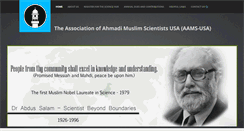 Desktop Screenshot of muslimscientists.org